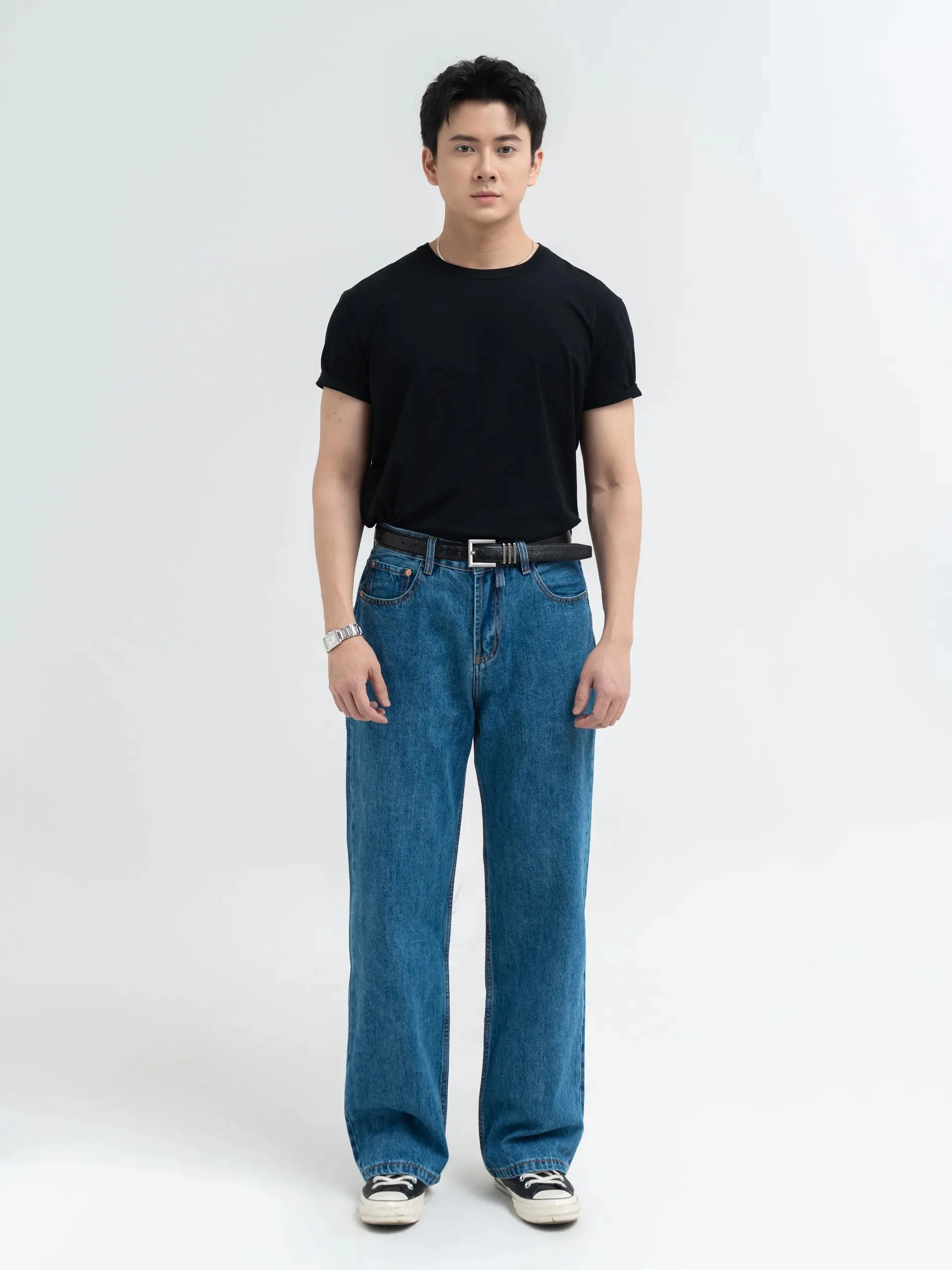[SS1-R05,06,07] Quần jeans nam form Relaxed